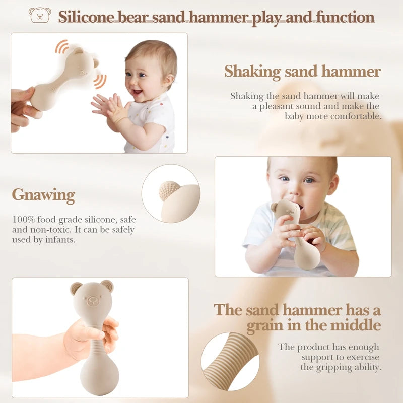 Rattling Baby Teether Toy